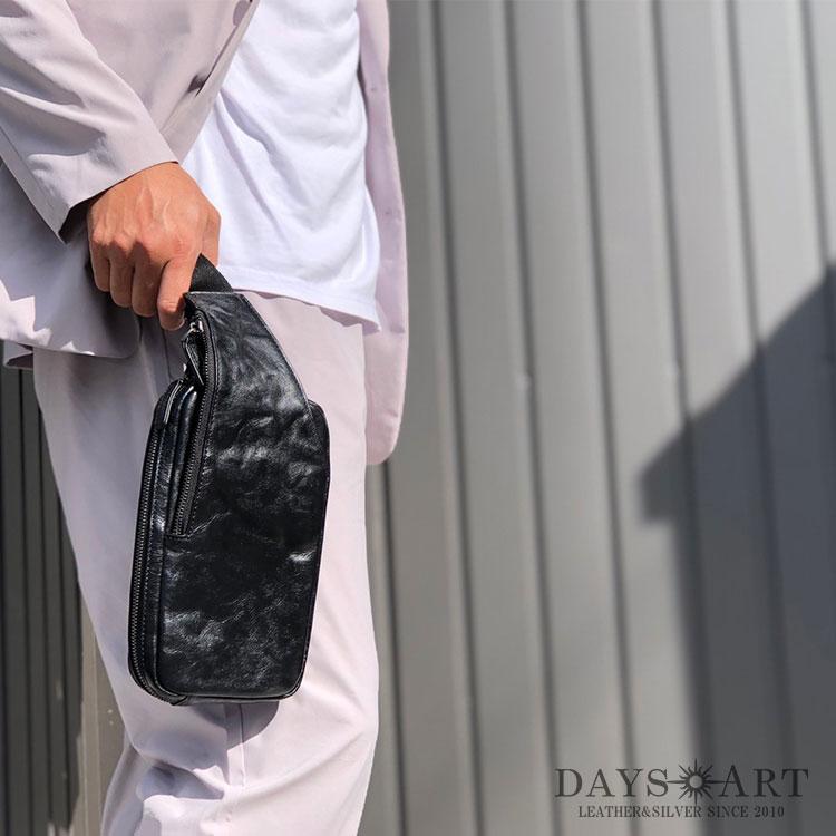 DAYSART（デイズアート） ボディバッグ ショルダーバッグ メンズ 本革