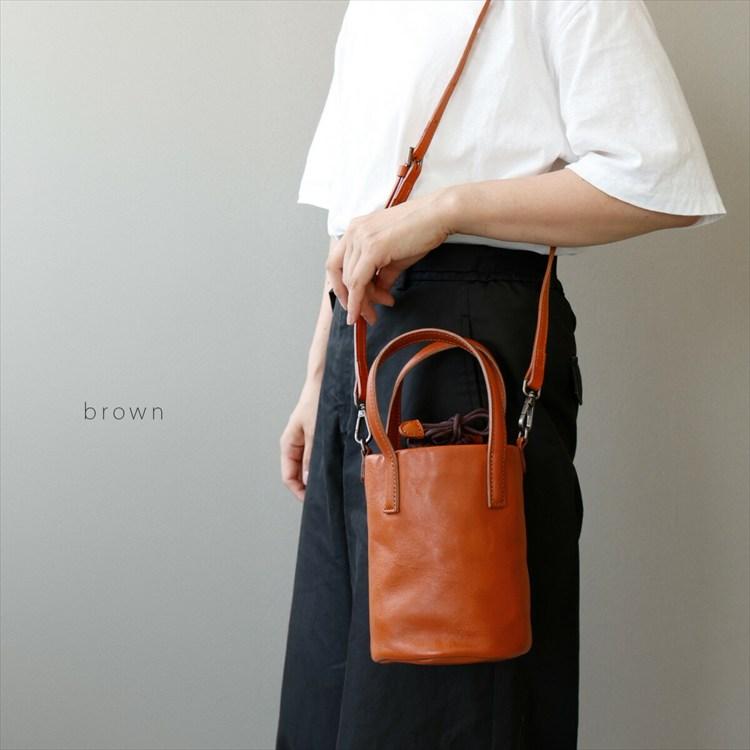 ショルダーバッグ レザー レディース 斜めがけ 大人 軽量 2WAY 小さめ