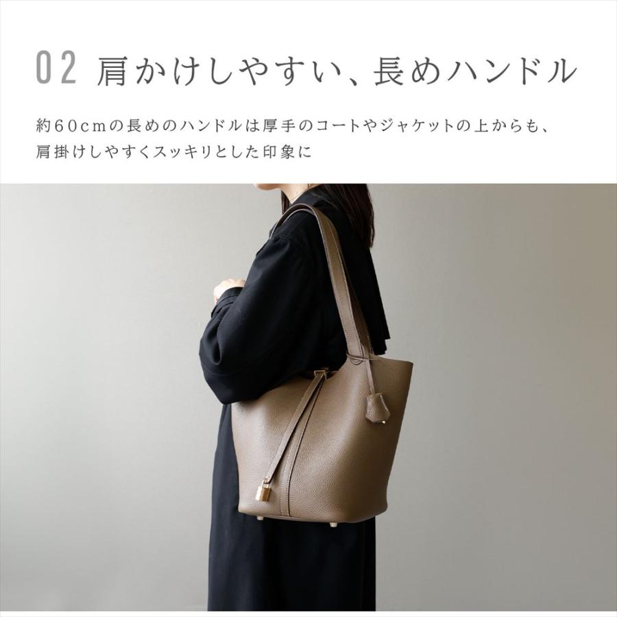 トートバッグ レディース 本革 通勤 通学 レザーバッグ キーロック 鍵