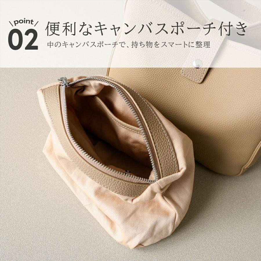 トートバッグ 3WAY レディース 本革 シュリンクレザー ショルダー