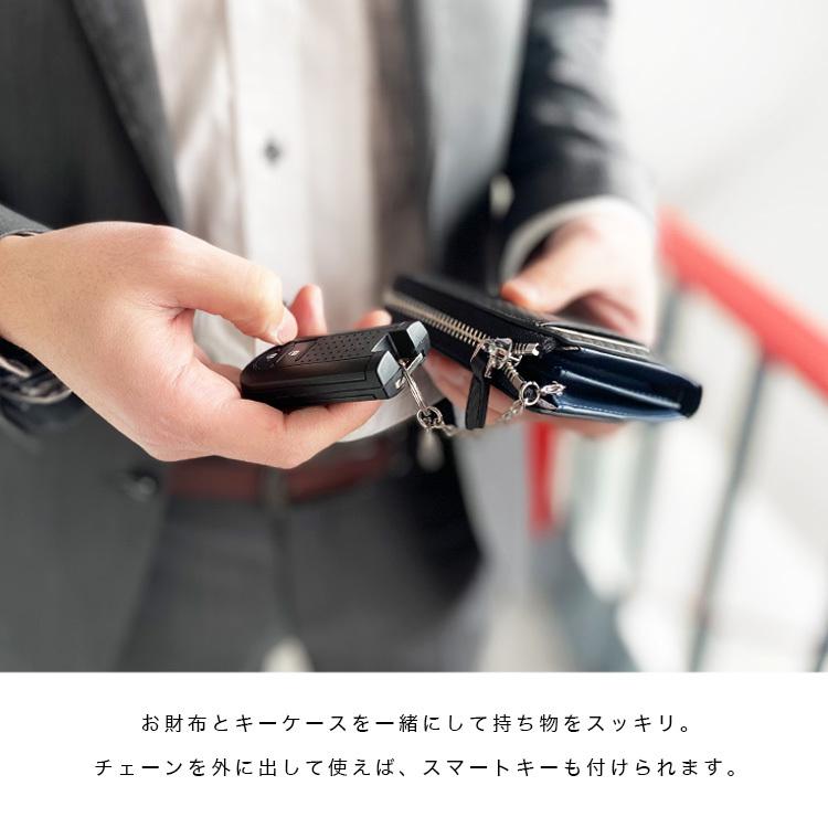 財布 メンズ ミニ財布 本革 レザー コンパクト 小さめ カーボンレザー