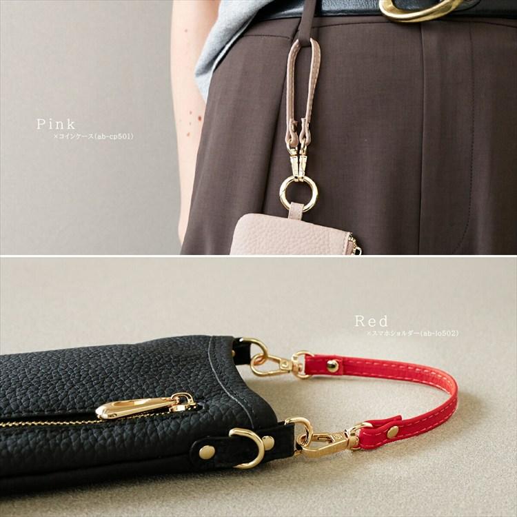 ハンドストラップ ショートストラップ 本革 ネックストラップ