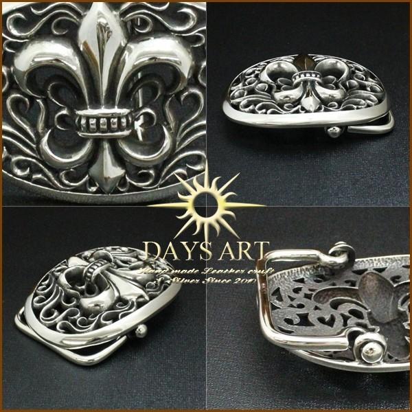 バックル ベルト 金具 バックルのみ ホワイトメタル フレアバックル