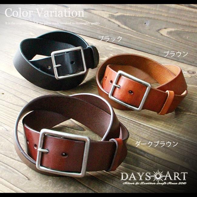 ベルト メンズ カジュアル 本革 大きいサイズ ロング レザー スクエア