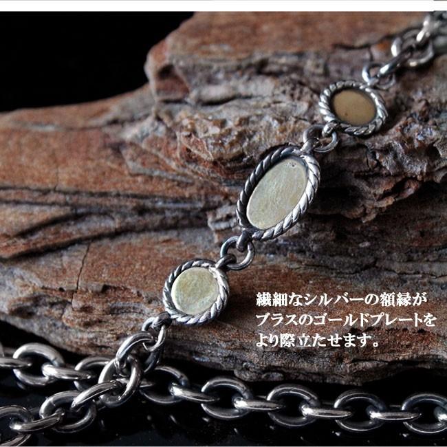 good vibrations ネックレス シルバー925 デザインチェーン ブラス