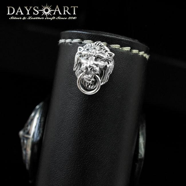 ドロップハンドル トチカン シルバー925 ライオン LION 獅子 サイド