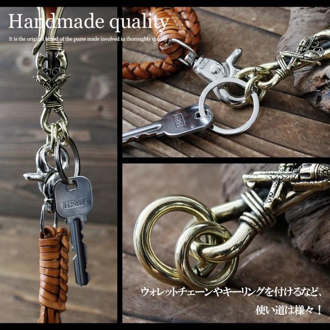キーフック ブラス 真鍮 ブラスフック リボルバークロス デザイン