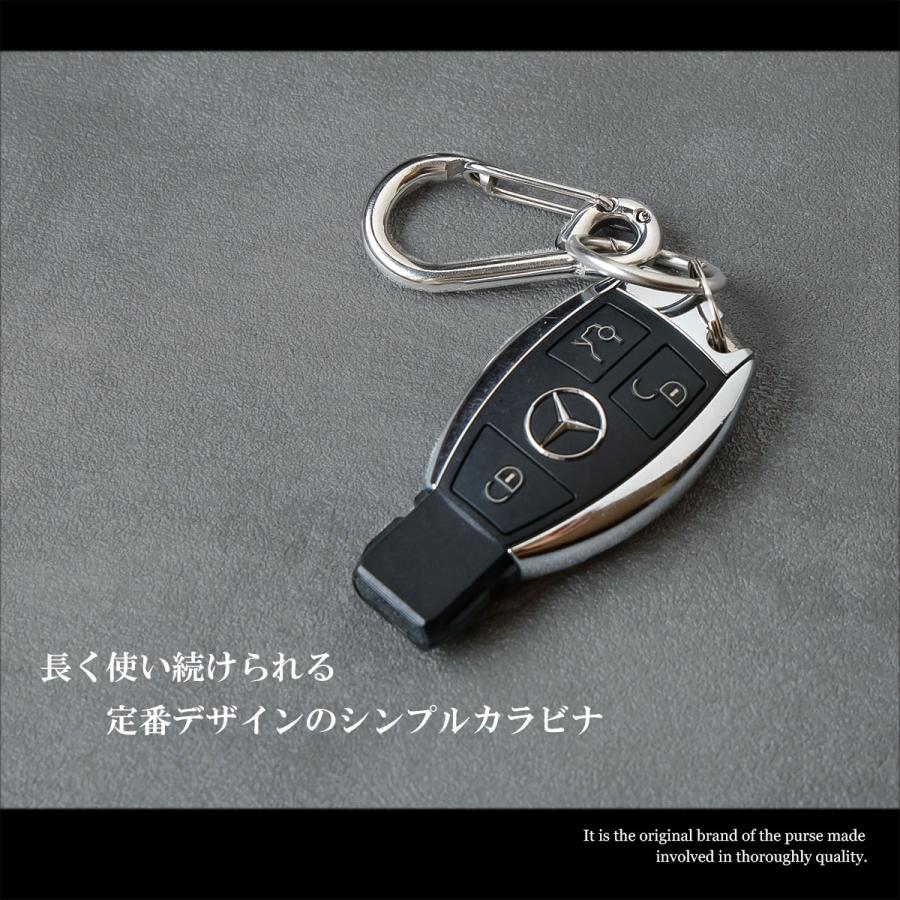 カラビナ キーホルダー フック シンプルデザイン メンズ レディース