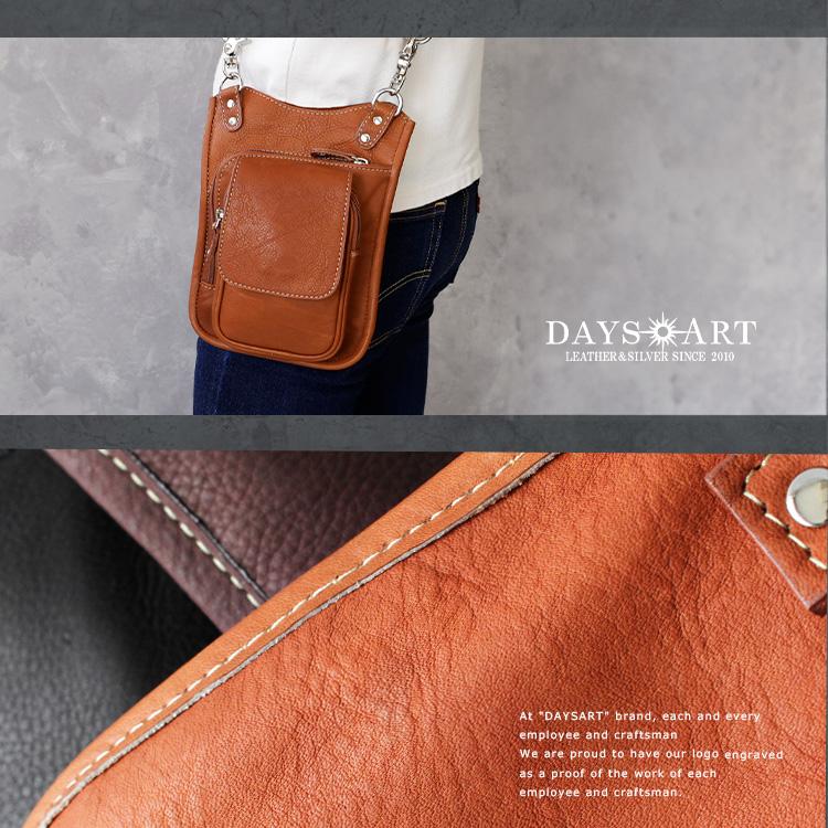 DAYSART（デイズアート） バッグ メンズ ショルダーバッグ 本革 レザー