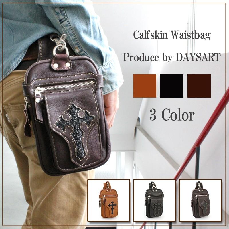 バッグ メンズ ベルトポーチ 本革 レザー ヒップバッグ ウエストバッグ スティングレー クロスモチーフ 長財布 Lb015 シルバー 革工房 アジアンアーツ 通販 Yahoo ショッピング