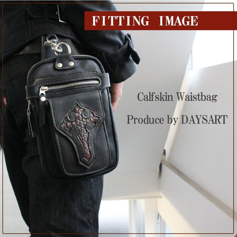 DAYSART（デイズアート） バッグ メンズ ベルトポーチ 本革 レザー