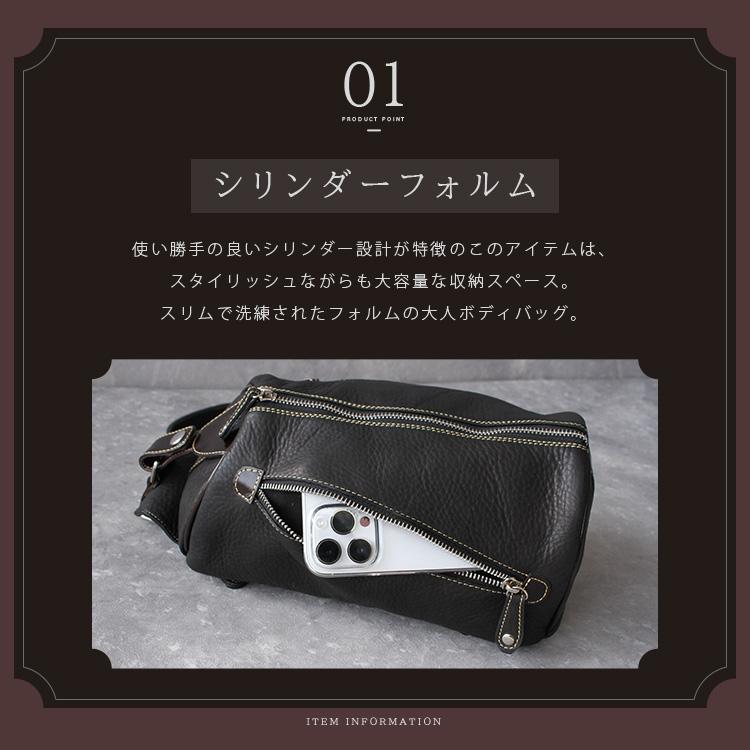 バッグ メンズ ボディバッグ 本革 レザー 人気 ブランド おしゃれ ショルダー 斜め掛け スリングバッグ 大容量 レディース