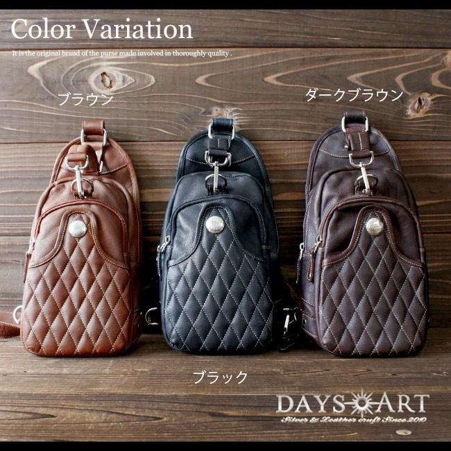 DAYSART（デイズアート） バッグ メンズ ボディバッグ 本革 レザー