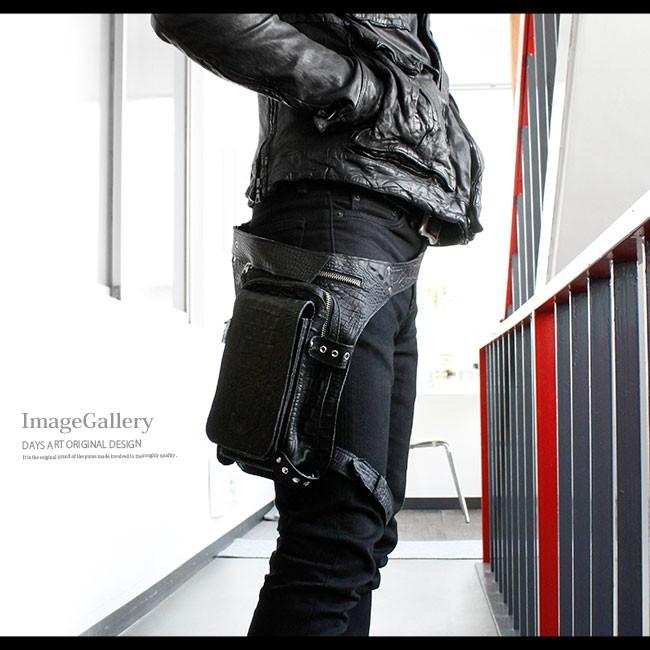 DAYSART（デイズアート） バッグ メンズ レッグバッグ 本革 レザー