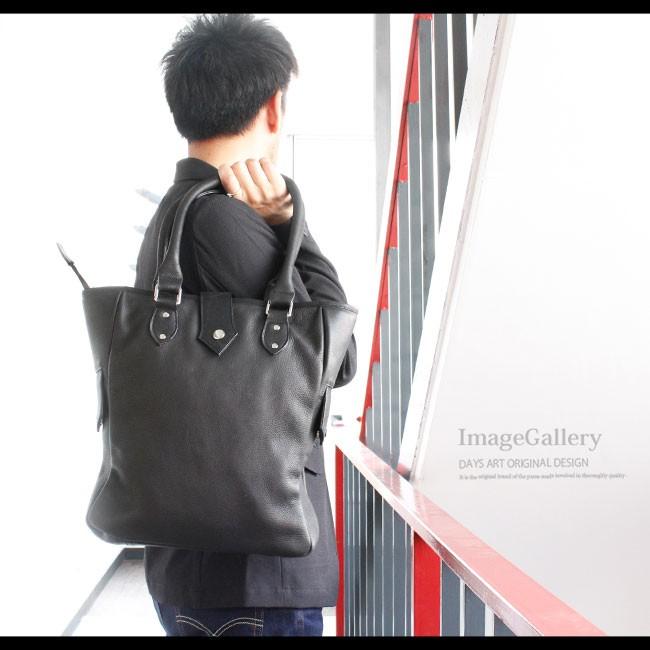 DAYSART バッグ メンズ トートバッグ 本革 レザー 大容量 A4 カーフ