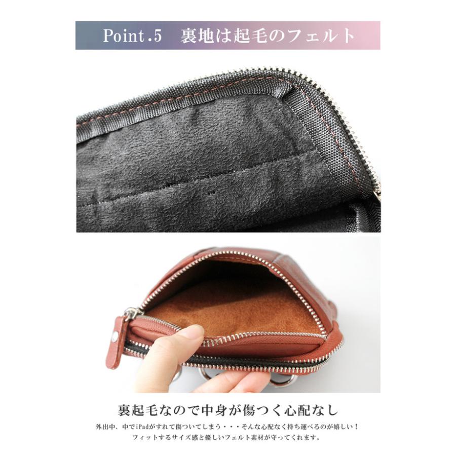 バッグ ミニバッグ メンズ ショルダーポーチ スマホショルダー メンズ レディース 本革 カーフスキン 立体構造 ヒップバッグ ウエストバッグ_8