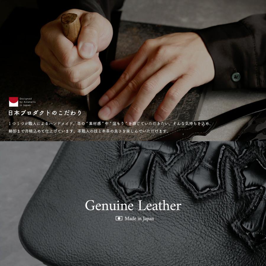 トートバッグ メンズ 本革 レザー クロス ゴシック ショルダーバッグ