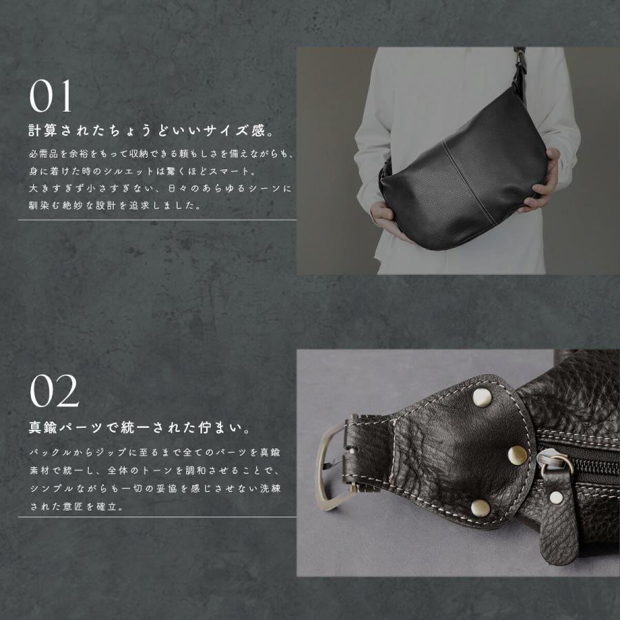 ショルダーバッグ メンズ 本革 レザー 斜めがけ レディース オリジナル