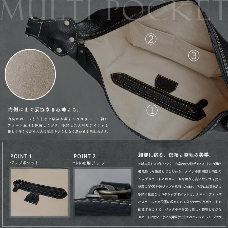 ショルダーバッグ メンズ 本革 レザー 斜めがけ レディース オリジナル
