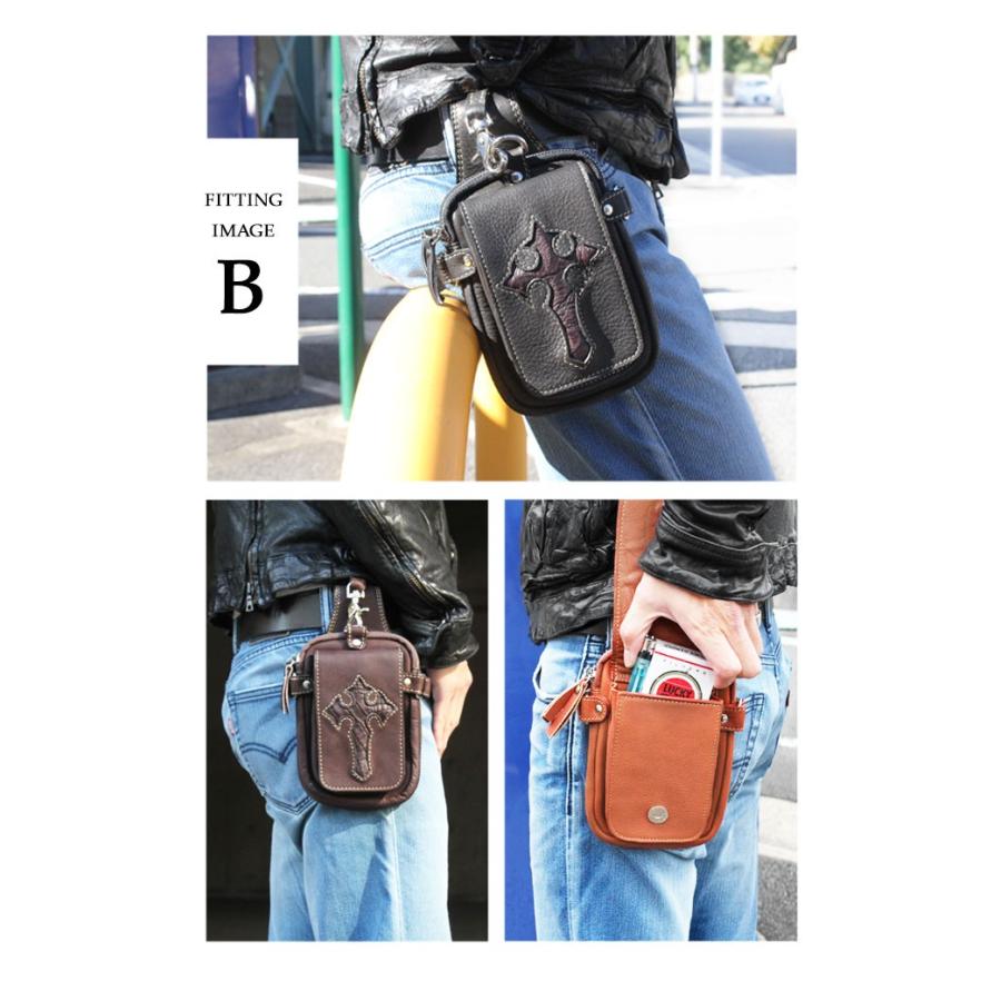 DAYSART（デイズアート） バッグ メンズ ベルトポーチ 本革 レザー