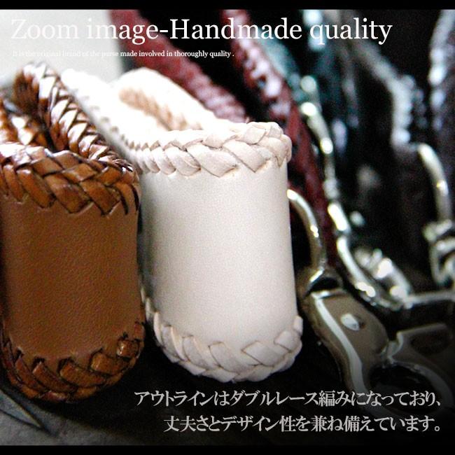 ベルトループ 本革 サドルレザー コンチョ キーホルダー ウォレット