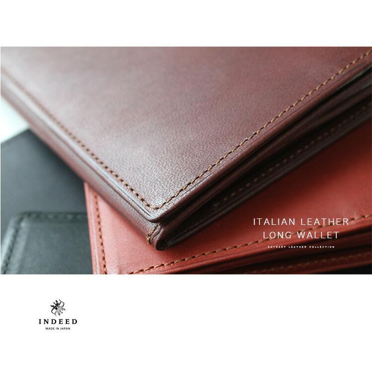 INDEED（インディード） 長財布 レザーウォレット メンズ 本革