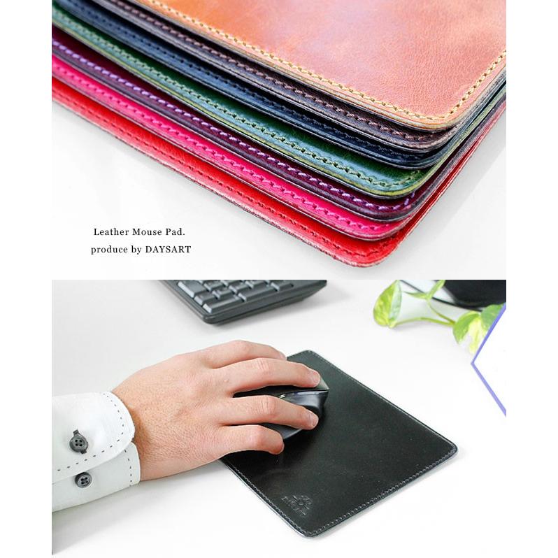DAYSART（デイズアート） マウスパッド イタリアンレザー 本革