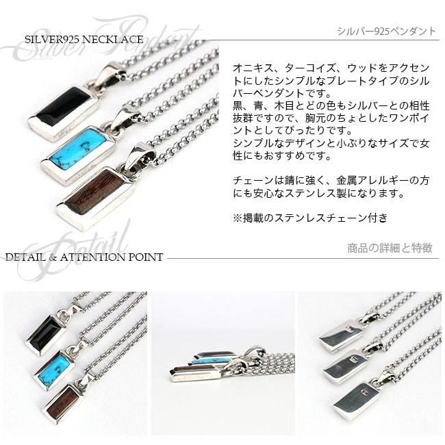 ネックレス シルバー925 メンズ レディース ペンダント チェーン付