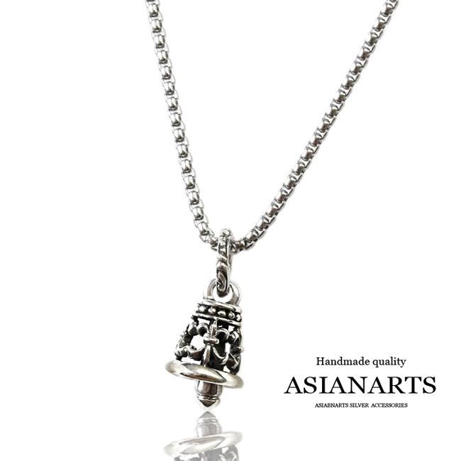 シルバー925 ロゴペンダントネックレス ネックレス シルバー925 メンズ レディース ペンダント チェーン付