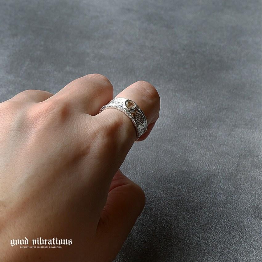 リング メンズ 指輪 シルバー925 天然石 ストーン 水晶 レディース