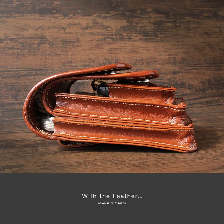 DAYSART（デイズアート） ベルトポーチ レザー 本革 ミニポーチ