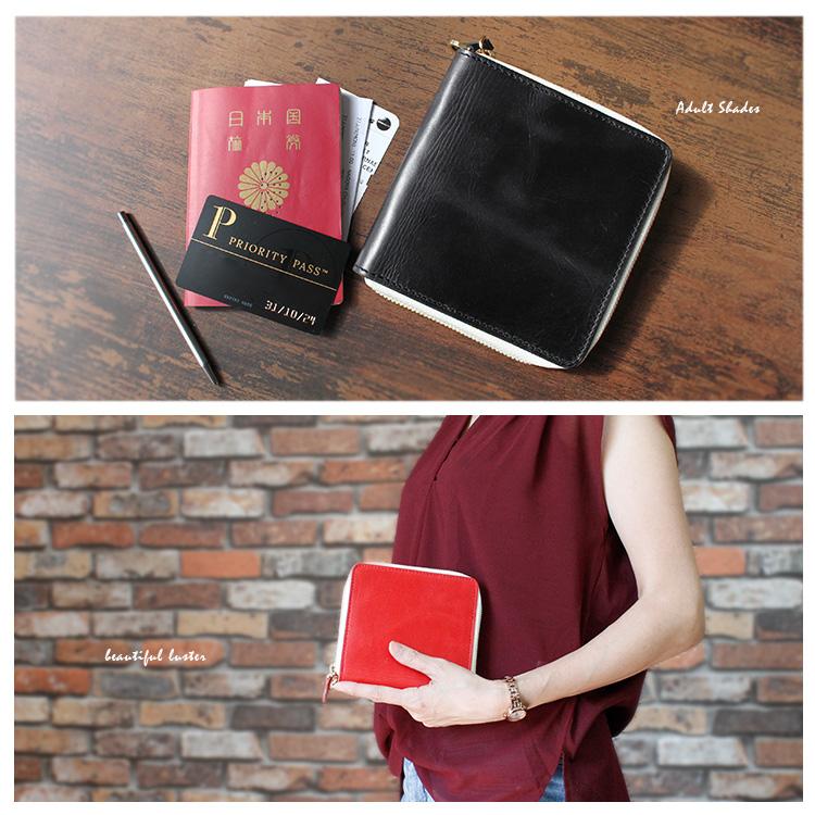 DAYSART パスポートケース 本革 カード入れ イタリアンレザー