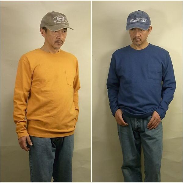 Tシャツ 長袖 メンズ ヘビーウェイト 無地 ロンT 生地 厚手 厚い M L
