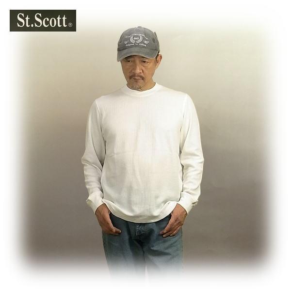 Tシャツ 長袖 メンズ ワッフル生地 無地 ロンT M L LL 3L サーマルT