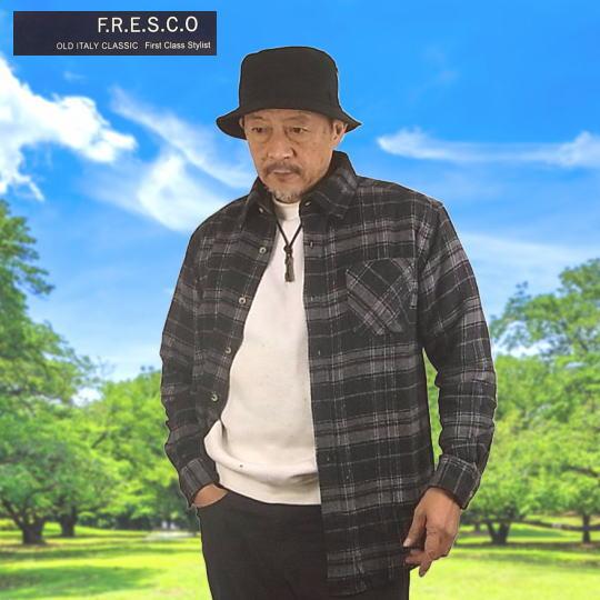 ネルシャツ メンズ 長袖 アメカジ チェック 中厚手 おしゃれ 冬服 秋冬