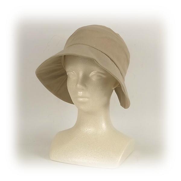 帽子 レディース 小さいサイズあり ミセス シニア ダウンハット バケットハット ポリ 綿 つば広帽子 SS S寸 |  | 02