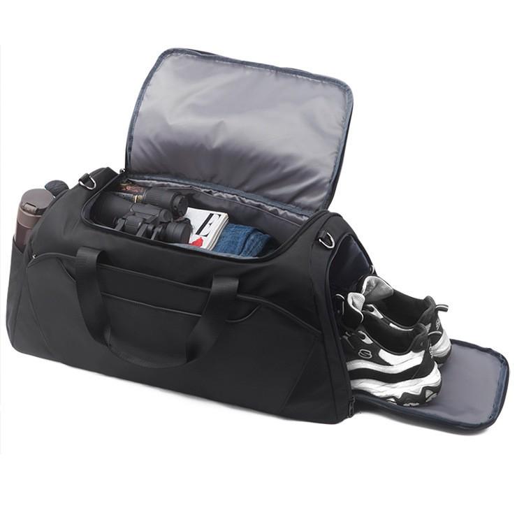 ボストンバッグ メンズ トラベルバッグ ショルダーバッグ オックスフォード ゴルフ鞄 軽量 旅行鞄 小旅行 帰省 出張 靴ポケット付き Abz Harvest Shop 通販 Yahoo ショッピング