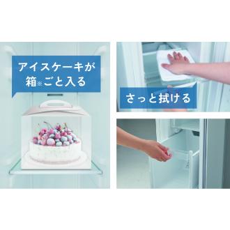AQUA (m)アクア AQF-SF11M-K 冷凍庫 (シャインブラック) (105L AQUA (m)アクア AQF-SF11M-K 冷凍庫 (シャインブラック) (105L