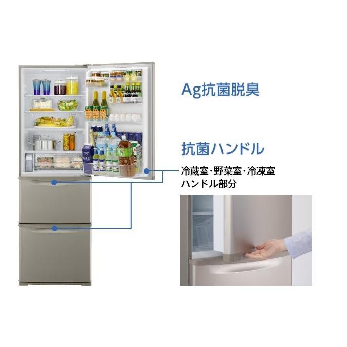 Panasonic (S)NR-C343CL-N 335L パナソニック冷凍冷蔵庫 左開き Panasonic (S)NR-C343CL-N 335L パナソニック冷凍冷蔵庫 左開き