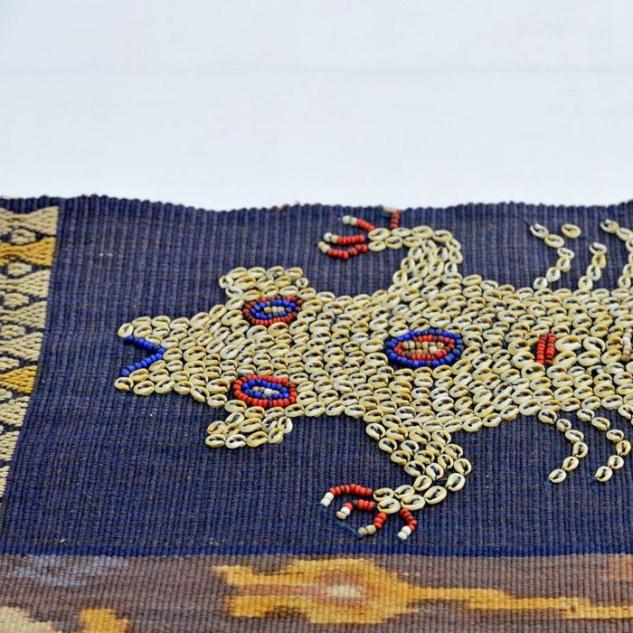 1点もの】スンバ島イカット《226cm 幅:55.5cm》タペストリー 壁掛け 手