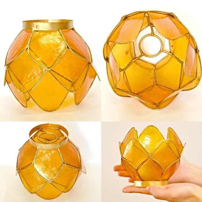 アウトレット 吊り下げ照明 カピス貝 【ロータス】W13.5cm H11.5cm 40W