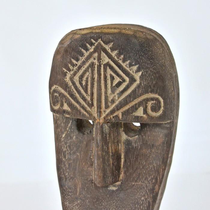 アジアン ティモールマスクスタンド Btype ウッド 木 木製 オブジェ