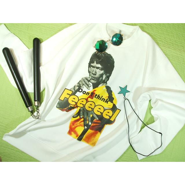 考えるな、感じろ！ブルースリー・トレーナー【サイズ：M 、L 、XL 