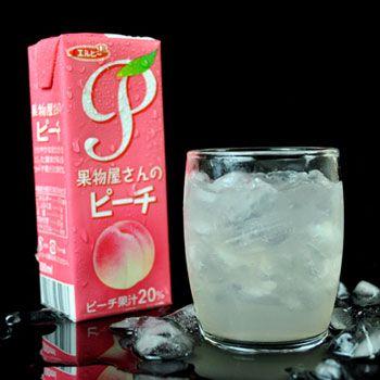 エルビー (紙パック ジュース) 果物屋さんのピーチ20％ジュース