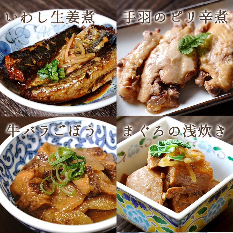レトルト食品 魚と肉の惣菜10種類詰め合わせセット 常温保存3年