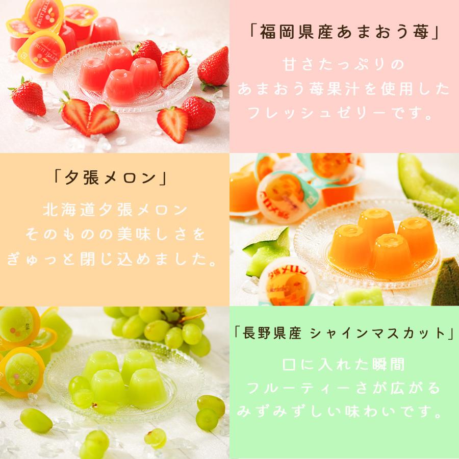 ゼリー ギフトセット 3種のフルーツひとくちゼリー6箱詰め合わせ ゼリー ギフトセット 3種のフルーツひとくちゼリー6箱詰め合わせ