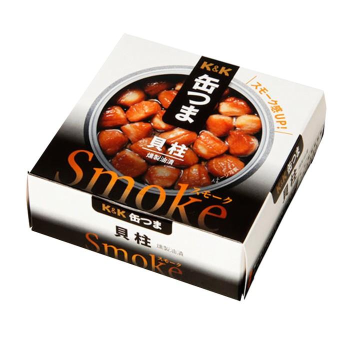 缶つま Smoke スモーク 貝柱 50g (缶詰 国分 おつまみ あて ワイン 常温保存 燻製)｜asianlife｜04