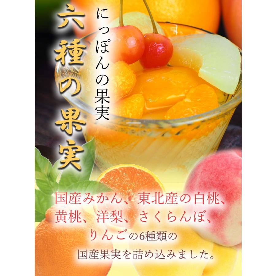 国産 六種の果実　295g缶詰(5号缶)　国分 K&K｜asianlife｜02