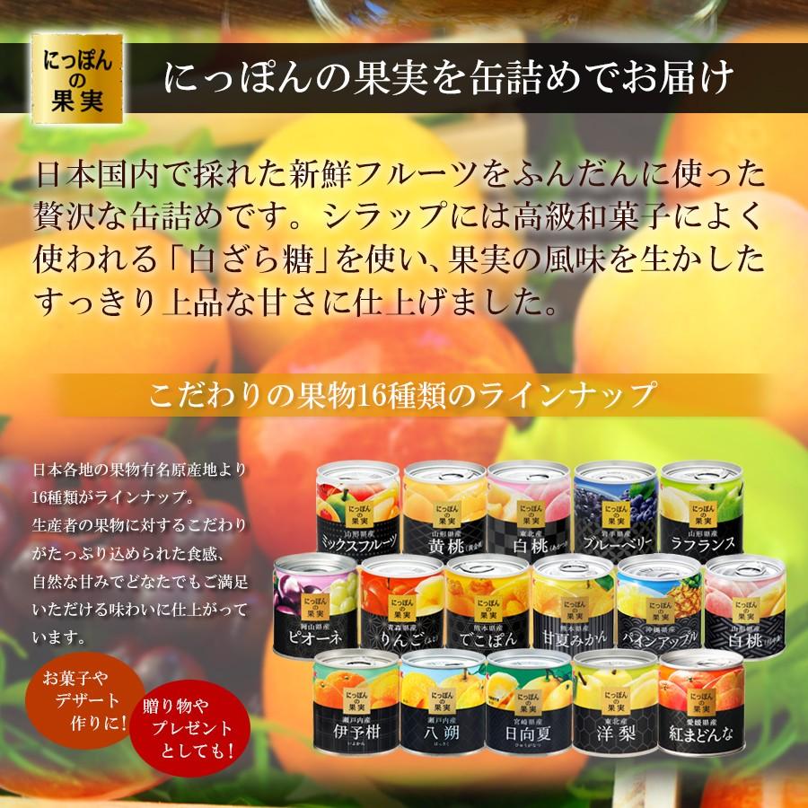 87円 から厳選した 缶詰 にっぽんの果実 青森県産 りんご ふじ 195g 2号缶 フルーツ 国産 国分 Kamp K