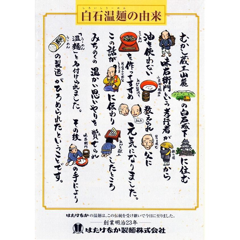 離乳食 白石温麺 うーめん そうめん ３束入100ｇ×3   ベビーフード 離乳食 介護食    はたけなか |  | 02